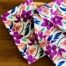 Load image into Gallery viewer, Wild Violet Tea Towels