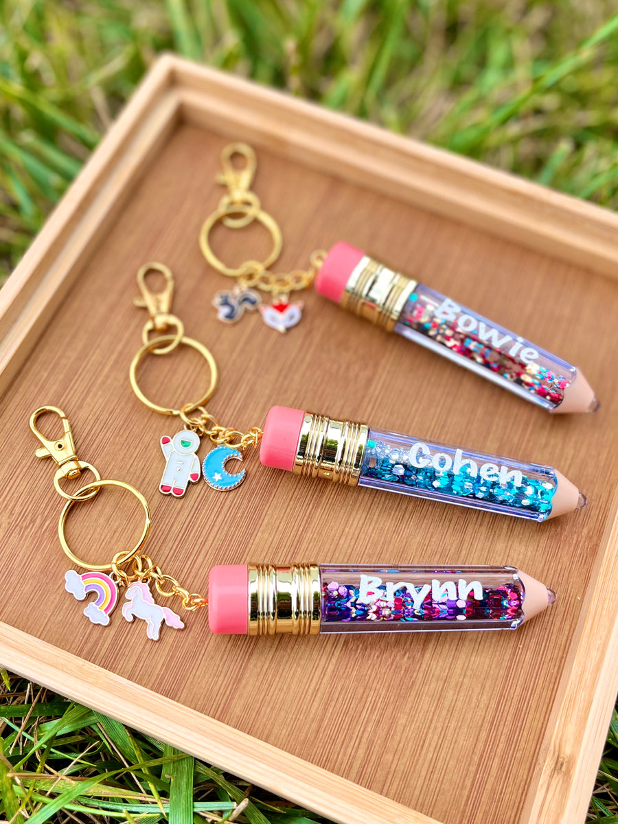 Pencil keychain 2025