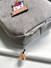 Load image into Gallery viewer, Clip On Zipper Charms