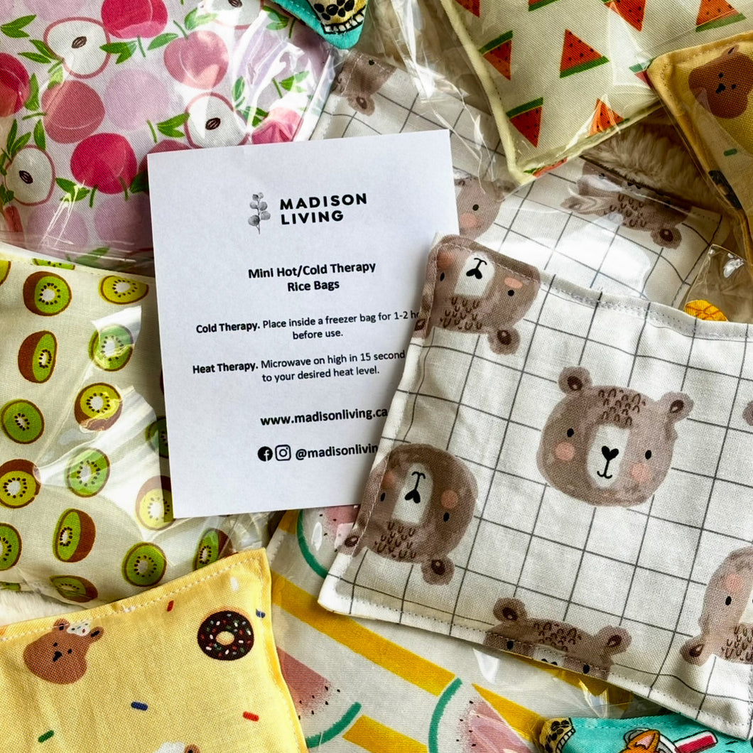 Mini Hot/Cold Rice Bags - Little People's Choice