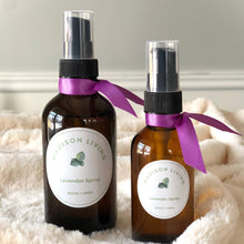 Load image into Gallery viewer, Lavender Spray - All Natural Room + Linen Spray
