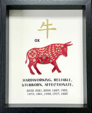 Load image into Gallery viewer, 12 Chinese Zodiac Signs - Mixed Media Art
